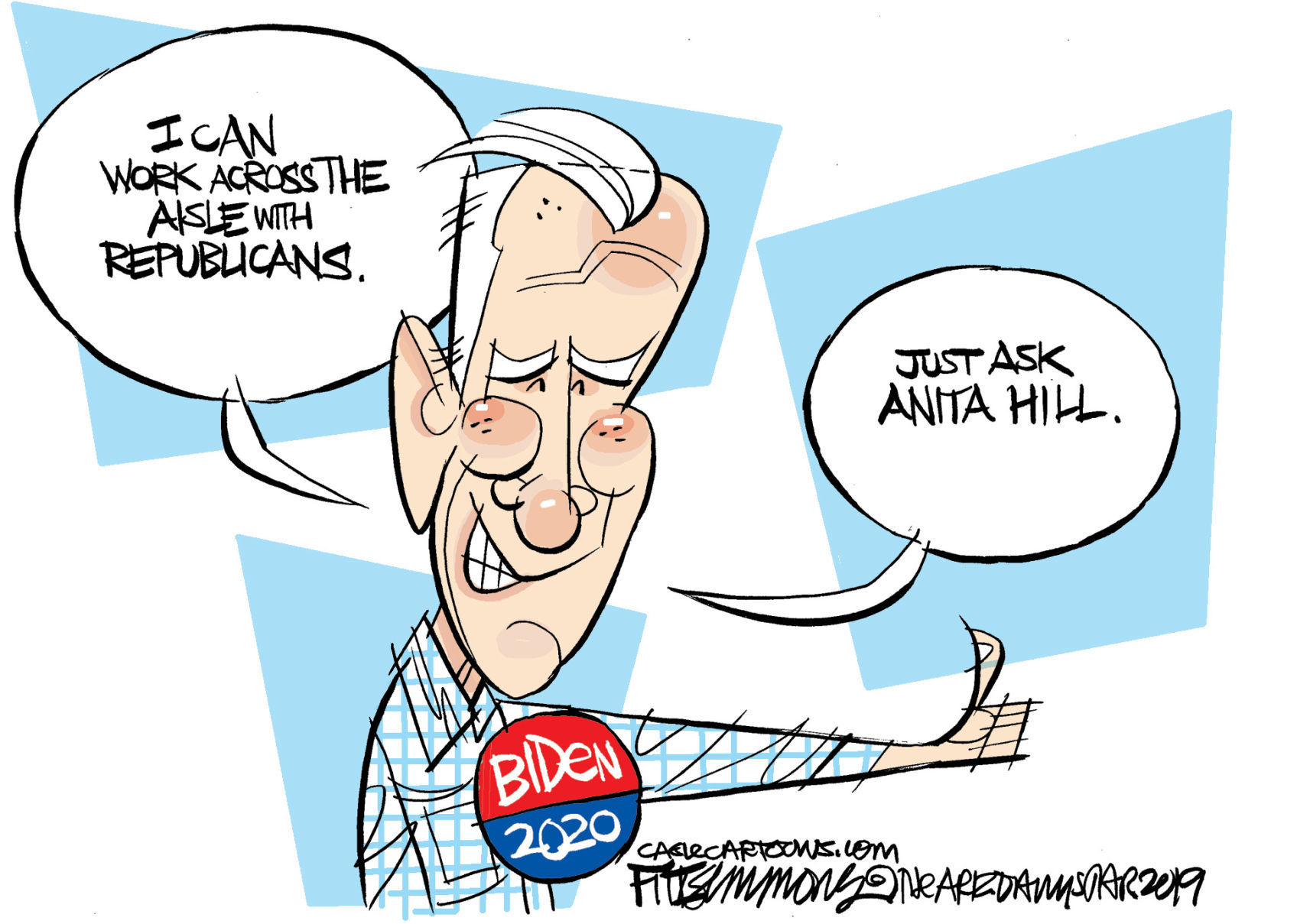 Daily Fitz Cartoon: Biden